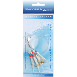 Mikado Mořský Návazec Fish Skin Rig Holo #03 1 Ks