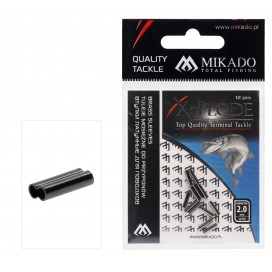 Mikado Trubičky Mosazné Dvojité 1.2x2.6x8mm 12 Ks