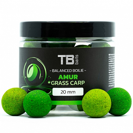 TB Baits Balanced Boilie + Atraktor Amur 100 g 24mm