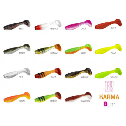 Umělá nástraha Delphin KARMA UVs / 5ks Velikost: 8cm/DISCO Umělá nástraha Delphin KARMA UVs / 5ks Velikost: 8cm/DISCO