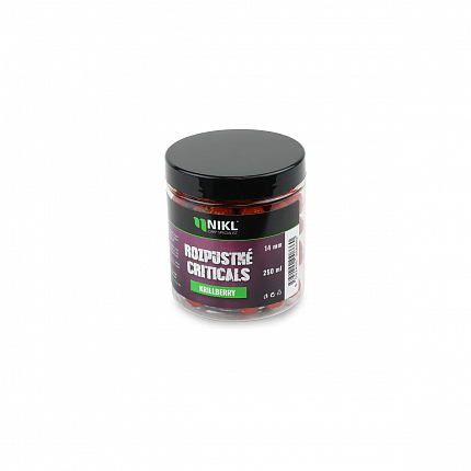 Nikl Rozpustné Criticals Boilie Krill Berry 250 ml