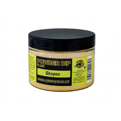 Carp Servis Václavík Fluo Powder Dip - 70 g/Skopex Carp Servis Václavík Fluo Powder Dip - 70 g/Skopex