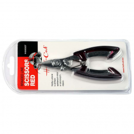 Hell-Cat Nůžky Scissor for braided line-S/S Claret-red