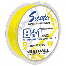 Mistrall šňůra Sicata JGS X8+1 0,18mm 150m Mistrall šňůra Sicata JGS X8+1 0,18mm 150m