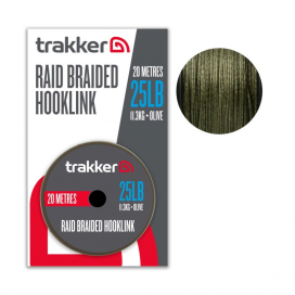 Trakker Návazcová šňůrka Raid Braided Hooklink 20m Trakker Návazcová šňůrka Raid Braided Hooklink 20m
