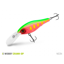 Delphin Wobler WOBBY CRANK-DP Neon 7 cm 12 g