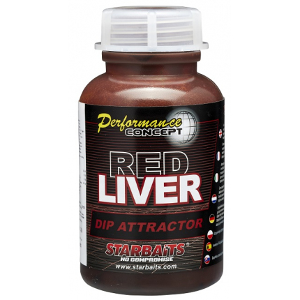 Starbaits Dip Red Liver 200ml