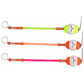 Mikado Signalizátor Hanger S Polystyrenem A Hadičkou 16cm Vel. M Červené A Žluté 10 Ks