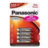 Panasonic Baterie AAA LR03 Pro Power Gold 4ks