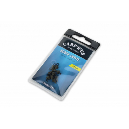 Carp´R´Us Obratlíky s vrutem Screw Swivel 10ks Carp´R´Us Obratlíky s vrutem Screw Swivel 10ks