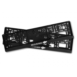 3D držák SPZ Delphin ANGLER ON BOARD / 2ks 3D držák SPZ Delphin ANGLER ON BOARD / 2ks