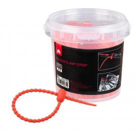 Mikado Band Silikonový Klipový Pásek 21,5 Cm/červená 50 Ks Mikado Band Silikonový Klipový Pásek 21,5 Cm/červená 50 Ks