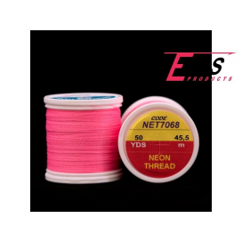 Hends Vázací Nit UV Neon Fluo  Růžová NET 7068