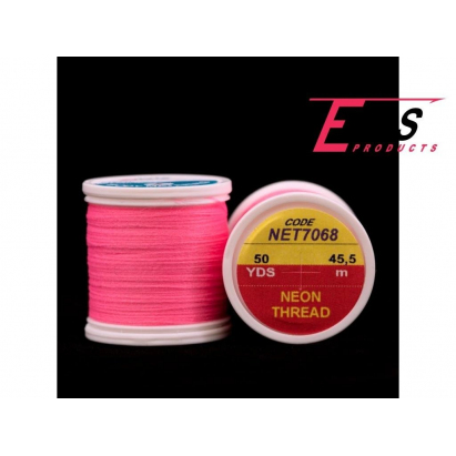 Hends Vázací Nit UV Neon Fluo  Růžová NET 7068