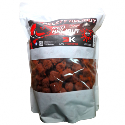 DK FISHING chytací pelety red-halibut 2,5 kg DK FISHING chytací pelety red-halibut 2,5 kg
