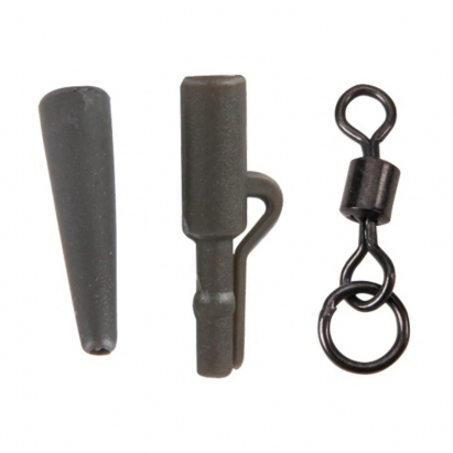 Anaconda sada 360 Flex Ring Swivel Safety LC Kit army zelená 5ks