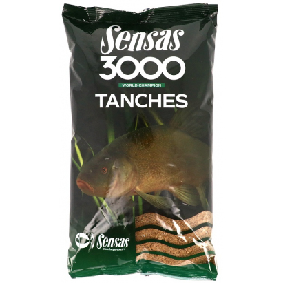 Sensas Krmení 3000 Tench Lín 1kg Sensas Krmení 3000 Tench Lín 1kg