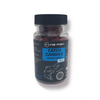 KS Fish Catch Candies 60 g ovocný nářez KS Fish Catch Candies 60 g ovocný nářez