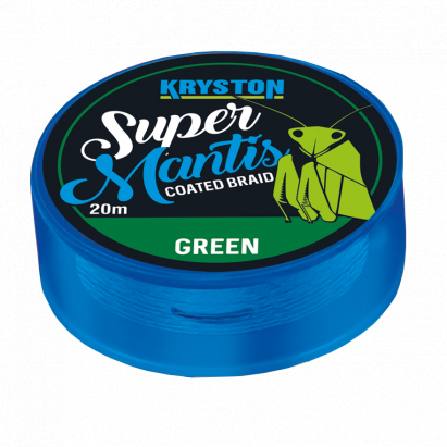 Kryston potahované šňůrky - Super Mantis Green 35lb 20m Kryston potahované šňůrky - Super Mantis Green 35lb 20m