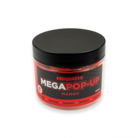 Mikbaits Mega fluo pop-up 300ml Mango 25mm