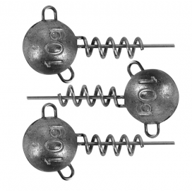 Fox Rage Corkscrew Round Jig Heads (3 Pack) Fox Rage Corkscrew Round Jig Heads (3 Pack)