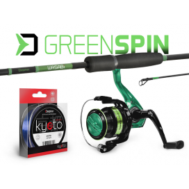 Delphin Prut Wasabi Spin 2,4 m 30 g + naviják + vlasec zdarma