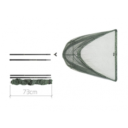 Delphin Podběrák TeleFix C2G 100x100 cm 1,8 m 2 díl