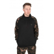 Fox Mikina LW Black Camo QTR Zip zip LARGE
