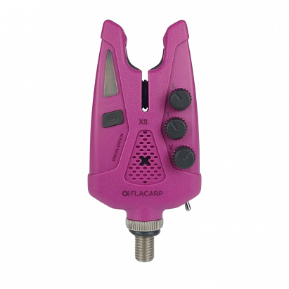 Hlásiče FLACARP - Sada hlásičů X8 s příposlechem 4+1 FIALOVÁ