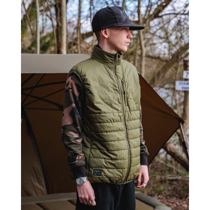 Fox Vesta Olive Quilted 100 Gilet