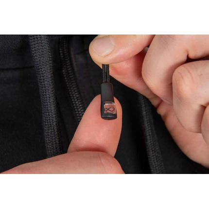 Matrix Mikina Zipped Hoody Black Stealth