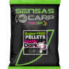 Sensas Pelety Super Feed Garlic Dark 650g 