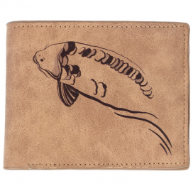 Giants fishing Peněženka hnědá plavající kapr Brown Wallet Swimming Carp