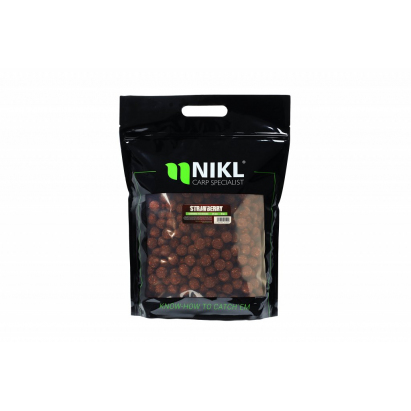 Nikl Economic Feed Boilie Strawberry 5kg