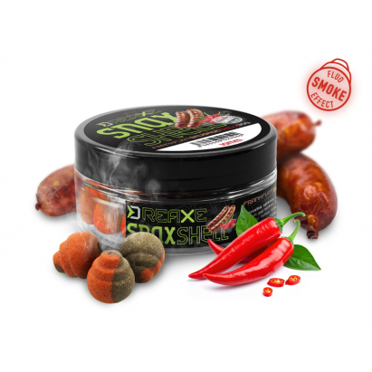 Nástraha D SNAX SHELL 14mm/30g - Frankfurtská klobása-Chilli /wafters/rozpustné Nástraha D SNAX SHELL 14mm/30g - Frankfurtská klobása-Chilli /wafters/rozpustné