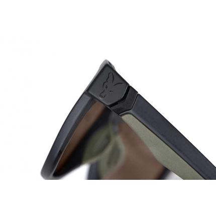 Fox Polarizační Brýle Collection Green Black Shades Brown Lens