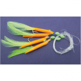 Mistrall systém pro lov tresek 0,60mm velikost háčku 3/0 zelená