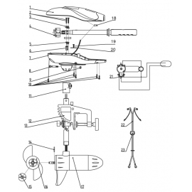 Rhino VX Náhradní Díly 44 9925716 - Vrtula 3 listá VX44/54