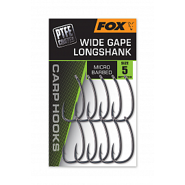Fox Háčky Wide Gape Long Shank 10 ks