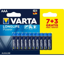 Varta Baterie LR03 7+3ks Long Life Power AAA