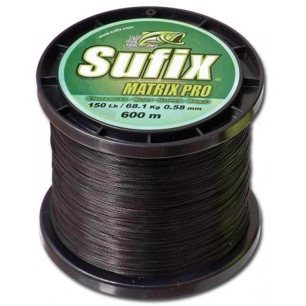 Sufix Šnůra Matrix Pro 1m černá průměr 0.35mm / nosnost:36 kg
