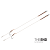 Delphin Návazec The End Boilie Rig 2ks 20cm/25lbs/#6