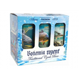 Regent Pivo Třeboňské ryby 12° 6x 0,5 l plech - Vánoční edice Regent Pivo Třeboňské ryby 12° 6x 0,5 l plech - Vánoční edice