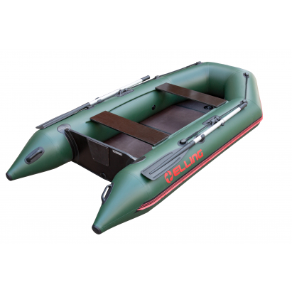 Elling Člun Patriot S Pevnou Skládací Podlahou Zelený 310