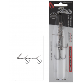 Mikado Stinger Jaws Double Evo Stinger Xl 35kg Trojháčky Vel. 2/0 1 Ks