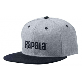 Rapala Cap Flat Brim Grey/Black