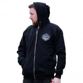 Mikbaits oblečení - Mikina team černá s kapucí L Mikbaits oblečení - Mikina team černá s kapucí L