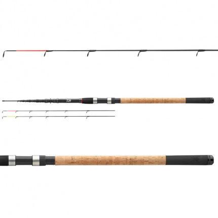 DAIWA prut  Black Widow Tele Feeder 3.30m 100g