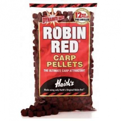 Dynamite Baits Pre-Drilled - Robin Red pelety 900g Dynamite Baits Pre-Drilled - Robin Red pelety 900g