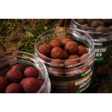 Nikl Rozpustné boilies Devill Krill 150g